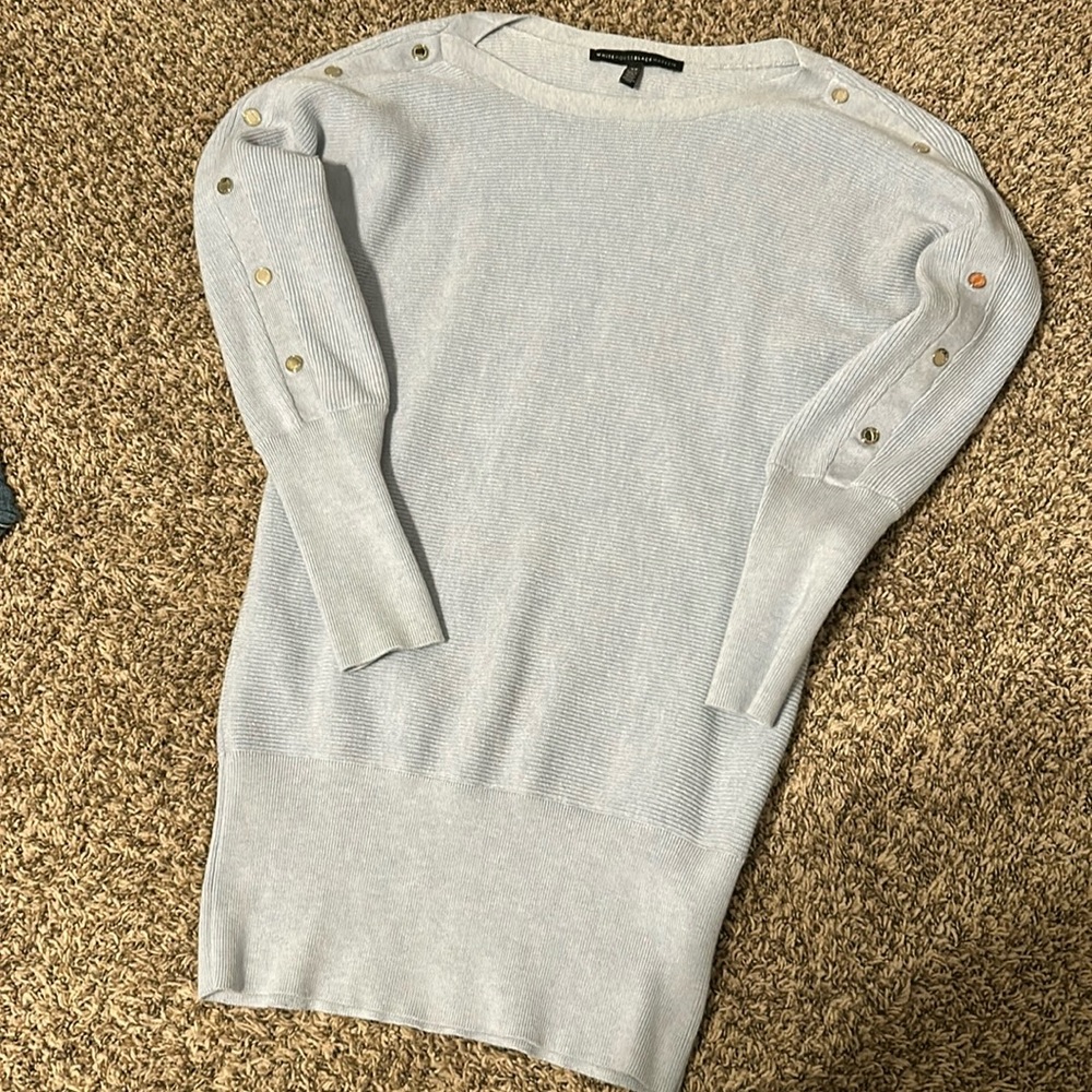 White House Black Market Long Length Sweater